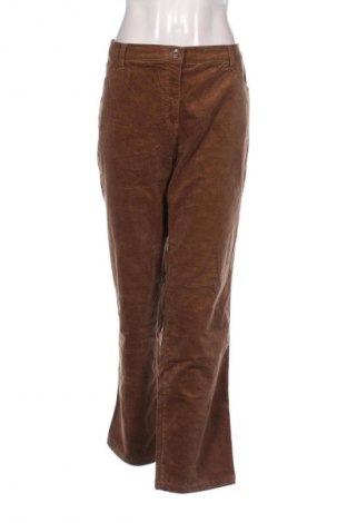 Pantaloni de velvet de femei Brax, Mărime XXL, Culoare Maro, Preț 178,95 Lei