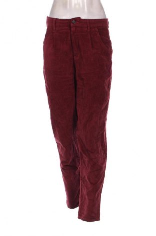 Damen Cordhose Hollister, Größe M, Farbe Rot, Preis 13,99 €