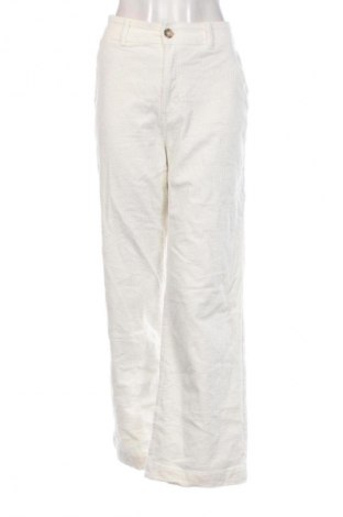 Damen Cordhose KappAhl, Größe XL, Farbe Weiß, Preis 13,99 €