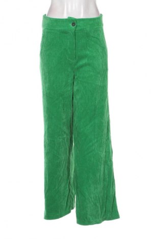 Pantaloni de velvet de femei Margot, Mărime M, Culoare Verde, Preț 67,99 Lei