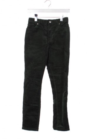 Damen Cordhose Monki, Größe XS, Farbe Grün, Preis 16,00 €