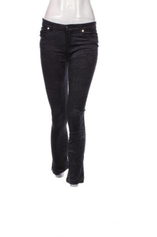 Pantaloni de velvet de femei Motivi, Mărime S, Culoare Albastru, Preț 70,99 Lei