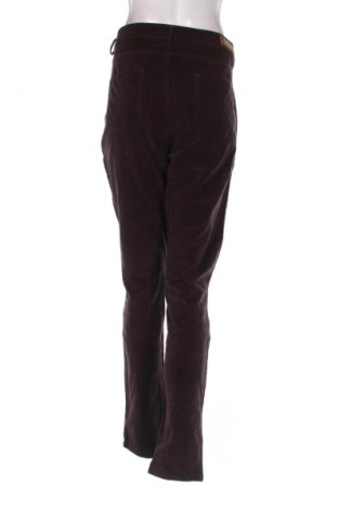 Pantaloni de velvet de femei Tex, Mărime XL, Culoare Maro, Preț 76,32 Lei