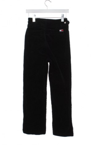 Γυναικείο κοτλέ παντελόνι Tommy Jeans, Μέγεθος XS, Χρώμα Μαύρο, Τιμή 49,01 €