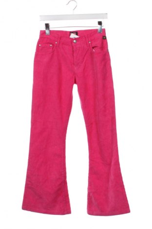 Pantaloni de velvet de femei Unbranded, Mărime S, Culoare Roz, Preț 76,30 Lei