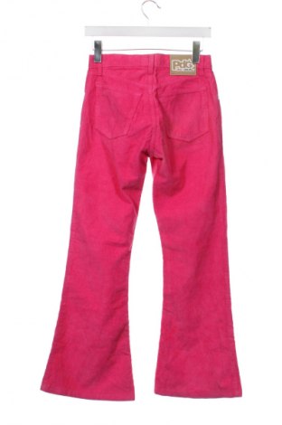 Pantaloni de velvet de femei Unbranded, Mărime S, Culoare Roz, Preț 76,30 Lei