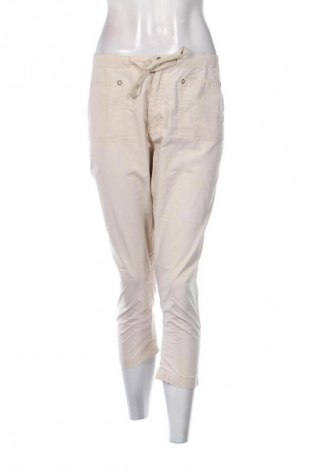 Pantaloni de velvet de femei Unbranded, Mărime XL, Culoare Bej, Preț 76,70 Lei