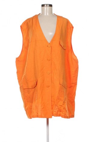 Vestă de femei Ulla Popken, Mărime 5XL, Culoare Portocaliu, Preț 244,24 Lei