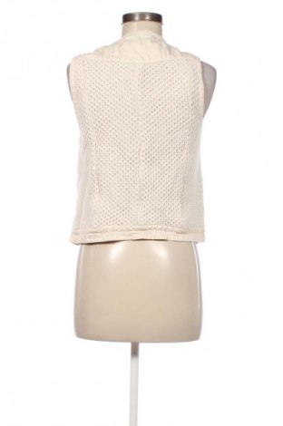 Дамски елек Zara, Размер M, Цвят Екрю, Цена 30,99 лв.