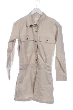 Damski krótki kombinezon Abercrombie & Fitch, Rozmiar M, Kolor ecru, Cena 284,99 zł