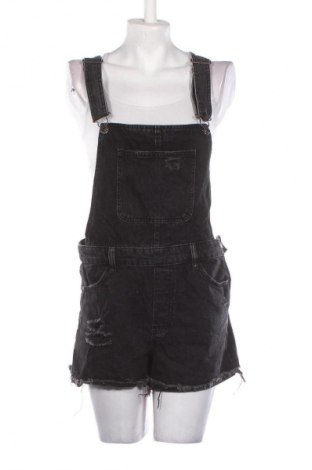 Kurzer Damenoverall Bershka, Größe L, Farbe Schwarz, Preis 19,95 €