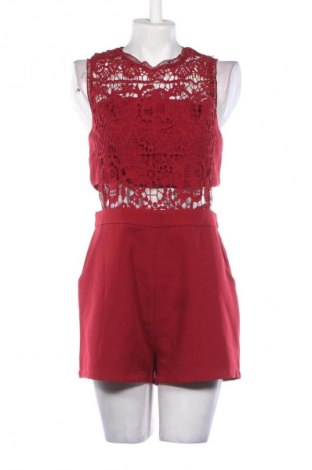 Kurzer Damenoverall Golden Days, Größe M, Farbe Rot, Preis 25,00 €