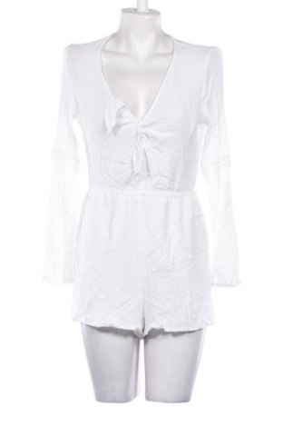 Kurzer Damenoverall H&M Divided, Größe L, Farbe Weiß, Preis € 20,00