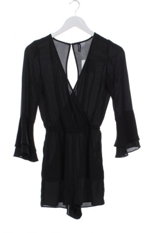 Kurzer Damenoverall H&M Divided, Größe XS, Farbe Schwarz, Preis € 19,95