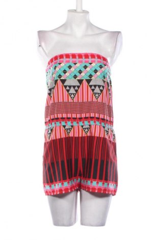 Damski krótki kombinezon Topshop, Rozmiar S, Kolor Kolorowy, Cena 110,42 zł