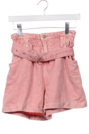 Damskie szorty Bershka, Rozmiar XXS, Kolor Różowy, Cena 43,68 zł