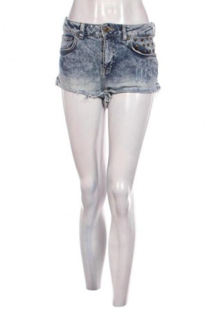 Dámske kraťasy  Bershka, Veľkosť M, Farba Modrá, Cena  7,95 €
