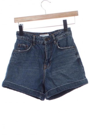 Pantaloni scurți de femei Bershka, Mărime XXS, Culoare Albastru, Preț 50,00 Lei