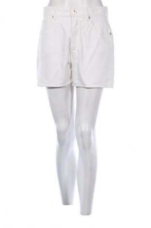 Pantaloni scurți de femei H&M, Mărime M, Culoare Alb, Preț 57,95 Lei