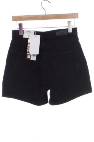 Дамски къс панталон ONLY, Размер S, Цвят Черен, Цена 36,99 лв.