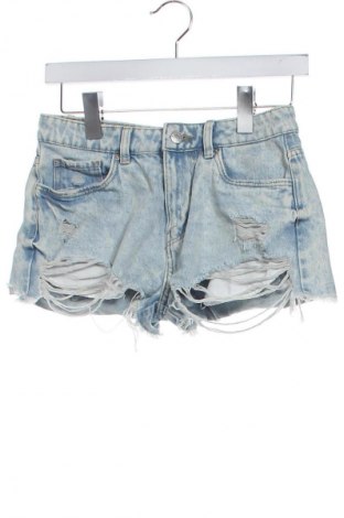 Pantaloni scurți de femei Sinsay, Mărime XS, Culoare Albastru, Preț 50,00 Lei