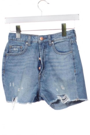 Pantaloni scurți de femei Zara, Mărime XS, Culoare Albastru, Preț 42,11 Lei