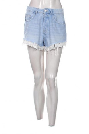 Pantaloni scurți de femei Zara, Mărime M, Culoare Albastru, Preț 42,36 Lei