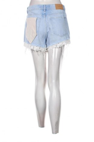 Pantaloni scurți de femei Zara, Mărime M, Culoare Albastru, Preț 42,36 Lei