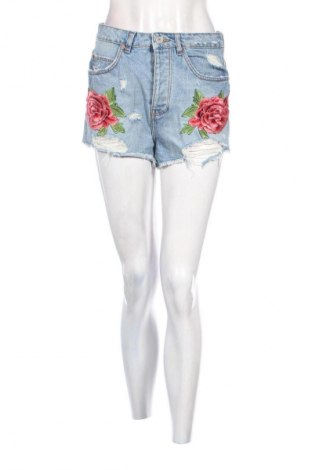 Pantaloni scurți de femei Zara Trafaluc, Mărime S, Culoare Albastru, Preț 42,11 Lei