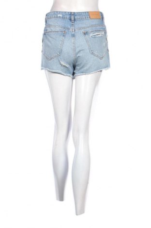 Pantaloni scurți de femei Zara Trafaluc, Mărime S, Culoare Albastru, Preț 42,11 Lei