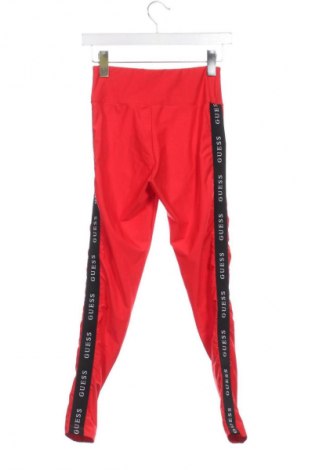 Damskie legginsy Guess, Rozmiar XS, Kolor Czerwony, Cena 110,34 zł