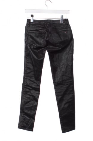 Pantaloni de piele pentru damă Tommy Hilfiger, Mărime XS, Culoare Negru, Preț 604,99 Lei