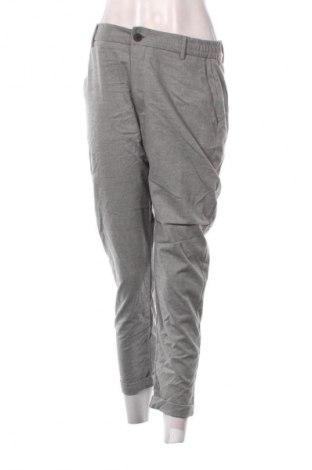 Pantaloni de femei Bershka, Mărime M, Culoare Gri, Preț 58,99 Lei