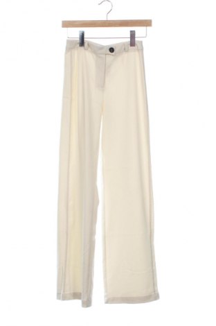 Dámske nohavice Bershka, Veľkosť XS, Farba Kremová, Cena  14,83 €