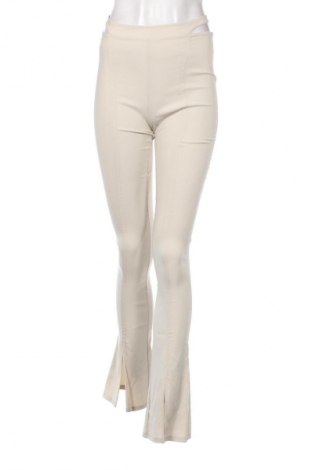 Pantaloni de femei Bershka, Mărime S, Culoare Bej, Preț 76,00 Lei