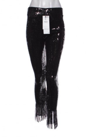 Pantaloni de femei Bershka, Mărime S, Culoare Negru, Preț 123,47 Lei