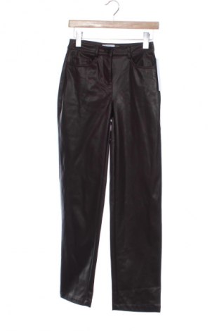 Pantaloni de femei Calvin Klein, Mărime XXS, Culoare Maro, Preț 694,99 Lei