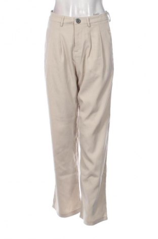 Pantaloni de femei DAZY, Mărime M, Culoare Bej, Preț 76,32 Lei