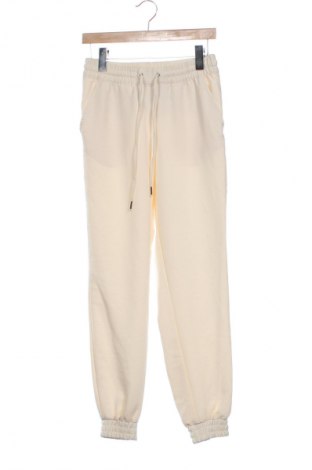 Pantaloni de femei H&M, Mărime XS, Culoare Ecru, Preț 76,32 Lei