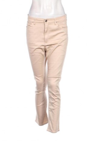 Pantaloni de femei H&M L.O.G.G., Mărime L, Culoare Bej, Preț 90,19 Lei
