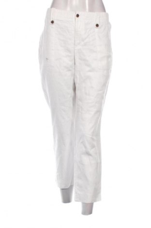Dámske nohavice J.Crew, Veľkosť L, Farba Biela, Cena  49,10 €