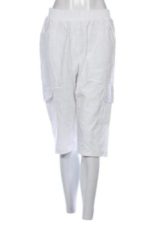 Pantaloni de femei Laura Torelli, Mărime L, Culoare Alb, Preț 76,30 Lei