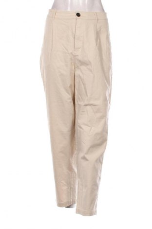 Pantaloni de femei Mango, Mărime XL, Culoare Bej, Preț 202,63 Lei