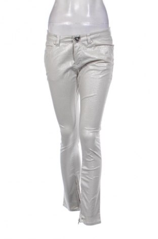 Dámské kalhoty  Moschino Jeans, Velikost S, Barva Stříbrná, Cena  2 153,00 Kč