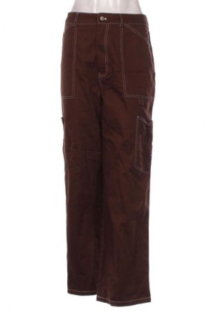 Damenhose Pieces, Größe XL, Farbe Braun, Preis 13,80 €