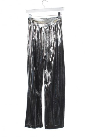 Pantaloni de femei SHEIN, Mărime XS, Culoare Argintiu, Preț 76,32 Lei