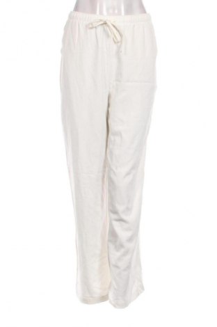 Pantaloni de femei Stradivarius, Mărime S, Culoare Alb, Preț 76,00 Lei