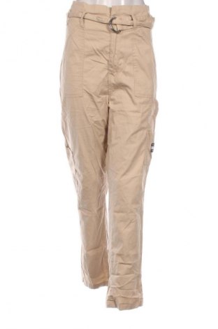 Damskie spodnie Tommy Jeans, Rozmiar XXL, Kolor Beżowy, Cena 175,99 zł