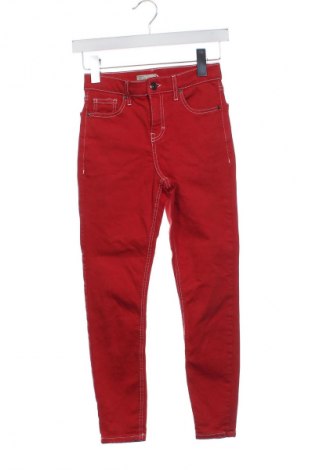 Damenhose Topshop, Größe XXS, Farbe Rot, Preis 20,97 €
