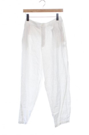 Dámske nohavice Zara, Veľkosť XS, Farba Biela, Cena  13,80 €